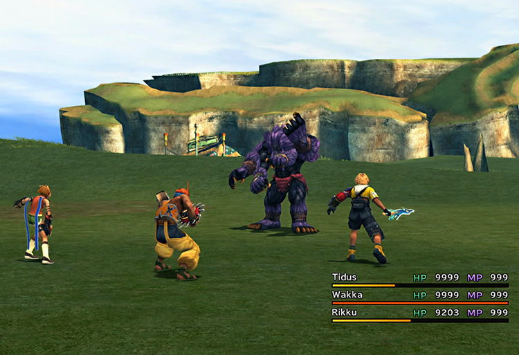 Kottos battle / FFX HD