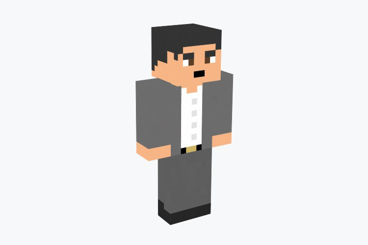 Michael De Santa (GTA V) Skin For Minecraft
