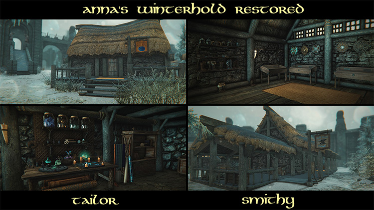 Anna's Winterhold Restored / Skyrim Mod
