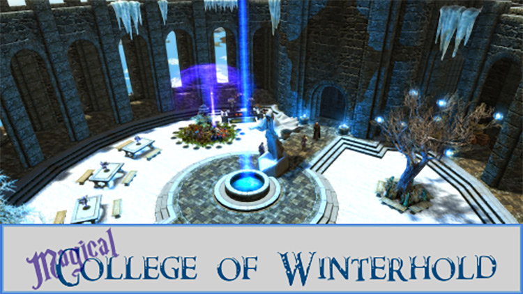 Magical College of Winterhold / Skyrim Mod
