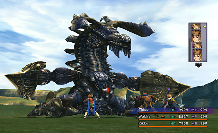 Ultima Buster at the Monster Arena / FFX HD