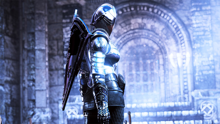 DX Dark Knight Armor Skyrim mod