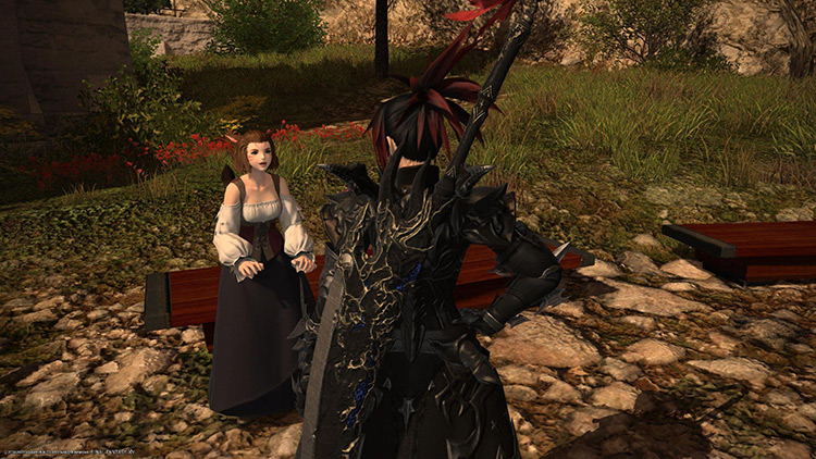 H’loonh has clearly had too much Wineport / FFXIV