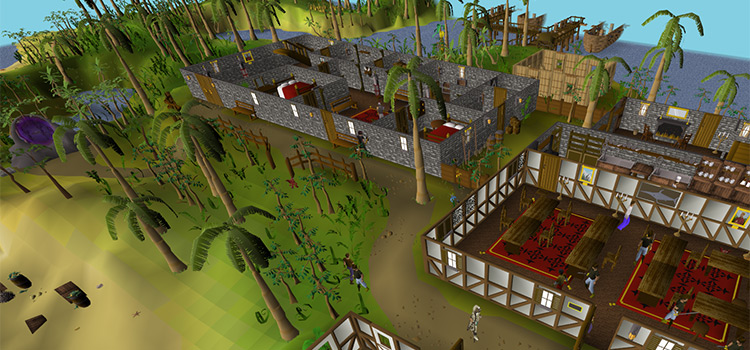 Brimhaven overhead screenshot (OSRS)