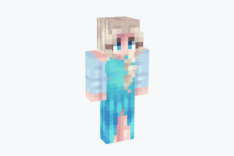 Elsa (Frozen) Minecraft Skin
