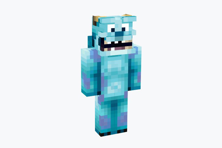 Sulley (Monsters Inc.) Skin For Minecraft