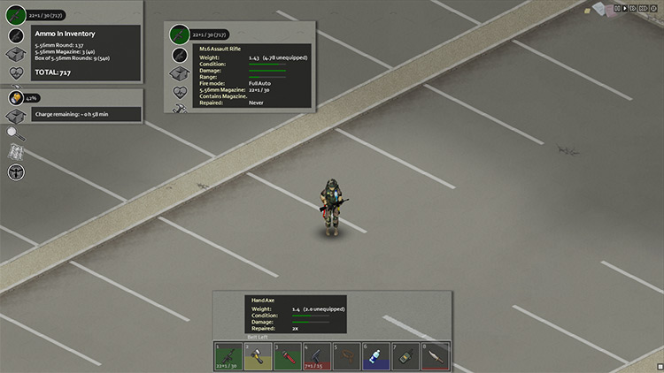 Weapon Condition Indicator Project Zomboid Mod