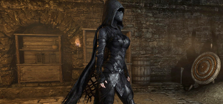 Nightingale Armor Skyrim Female