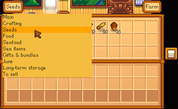 Chests Anywhere / Stardew Valley Mod