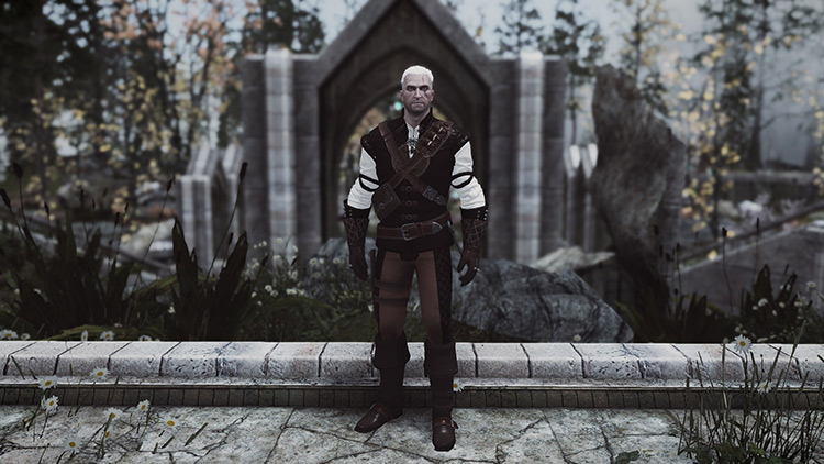 TW3 Armor – Geralt of Rivia mod for Skyrim