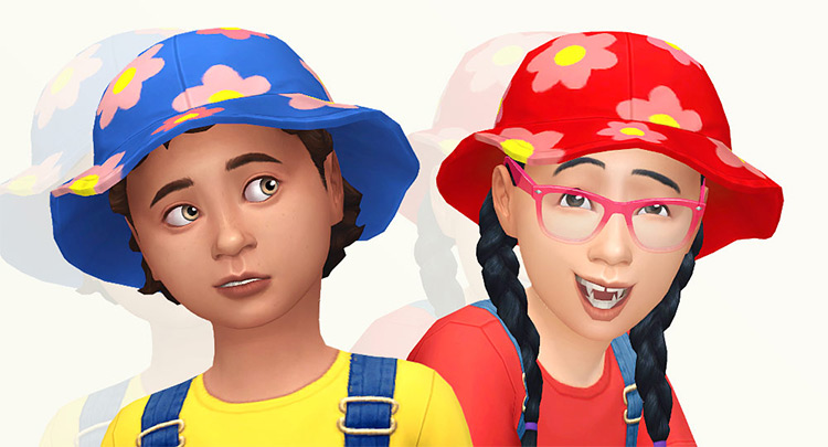 Bucket Sun Conversion for Child for Sims 4