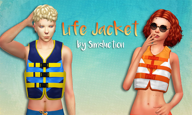 Life Jackets for Sims 4
