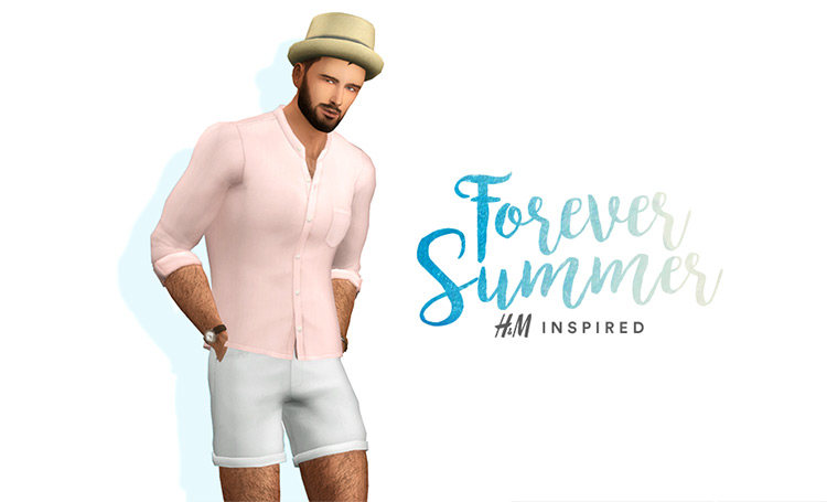 Sims 4 Maxis Match Summer CC  Guys   Girls    FandomSpot - 81