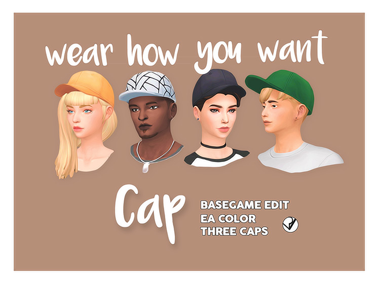 Wear How You Want Cap TS4 CC