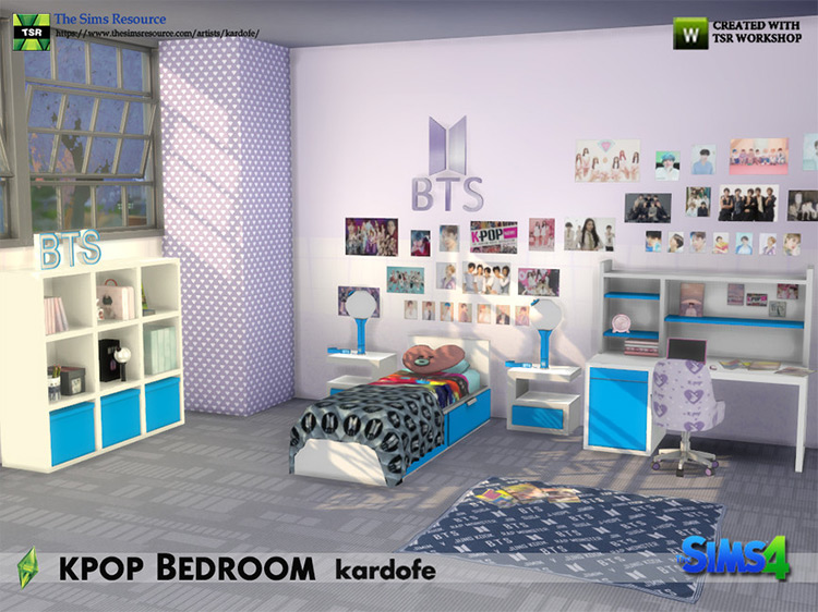 Sims 4 CC  K Pop D cor  Posters   Clutter  All Free    FandomSpot - 16