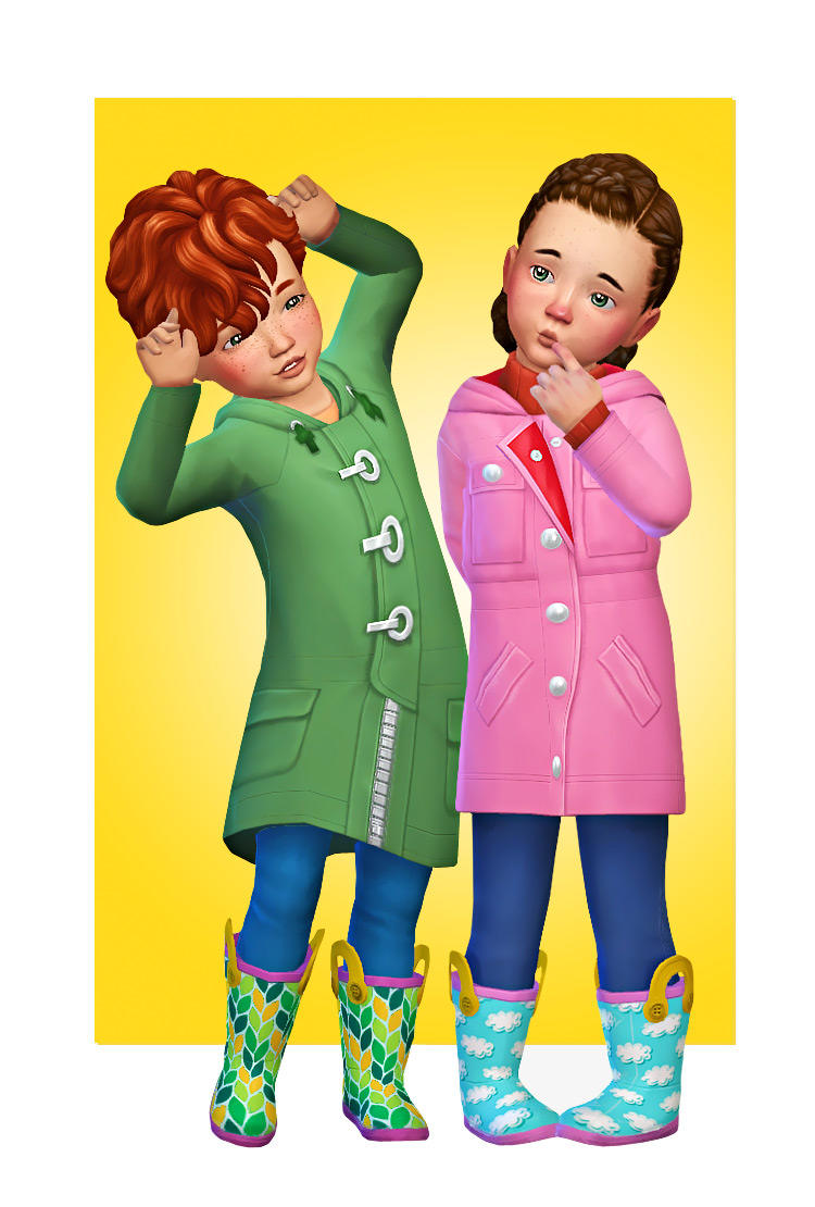 Singing in the Rain (Toddler Wellies) TS4 CC