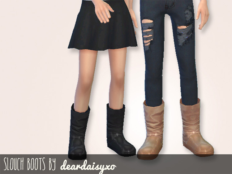 Slouchy Boots TS4 CC