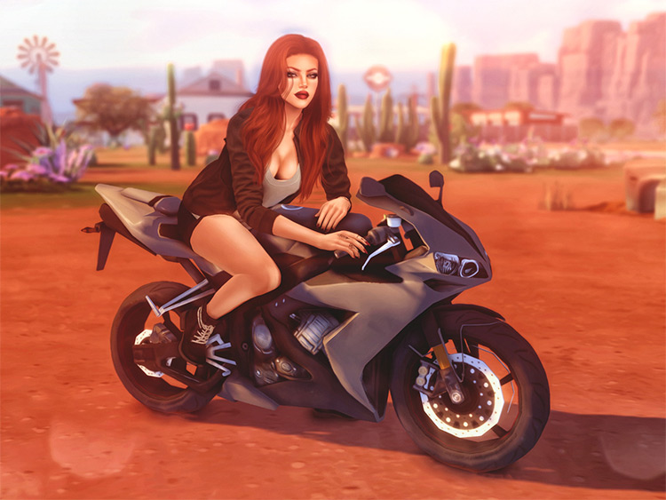 Best Sims 4 Motorcycle CC  Mods   Poses   FandomSpot - 44