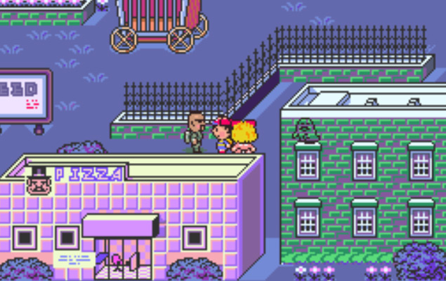 Arms dealer in Threed / Earthbound