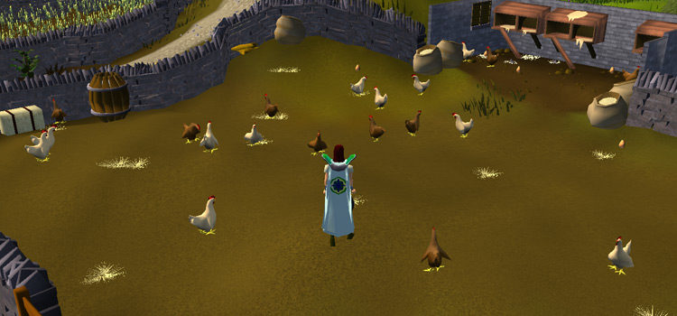 Best Place To Kill Chickens in OSRS (F2P + P2P)