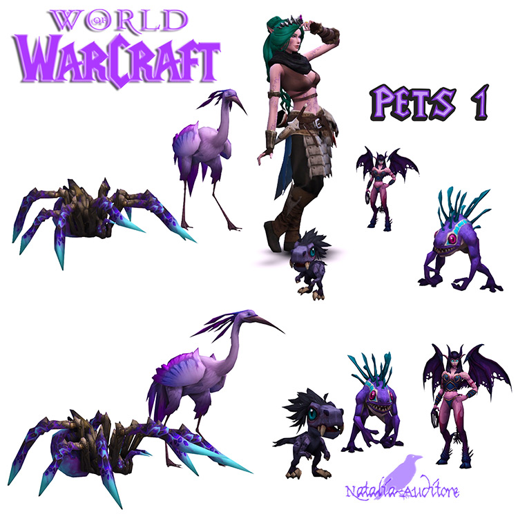 World of Warcraft Pets / Sims 4 CC