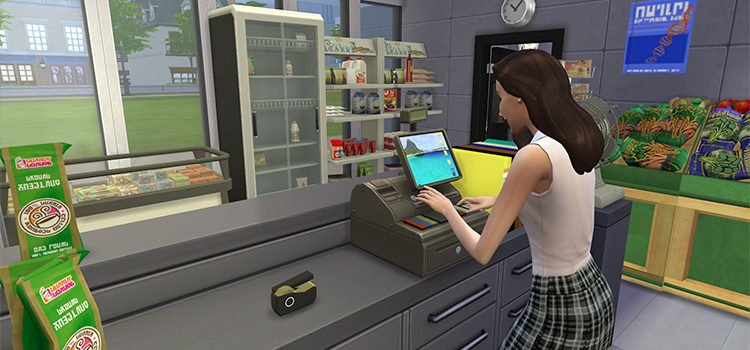 Sims 4 Convenience Store CC & Lots (All Free)