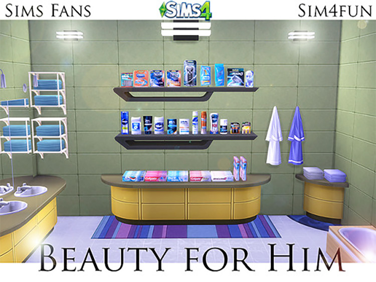 Sada Beauty For Him / Sims 4 CC