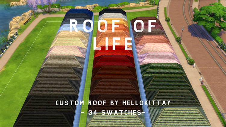 Roof of Life / Sims 4 CC