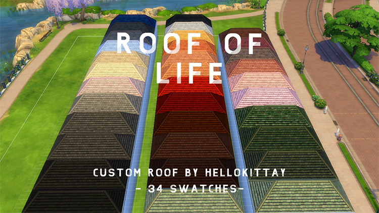 Best Custom Sims 4 Roof CC  The Ultimate List   FandomSpot - 29