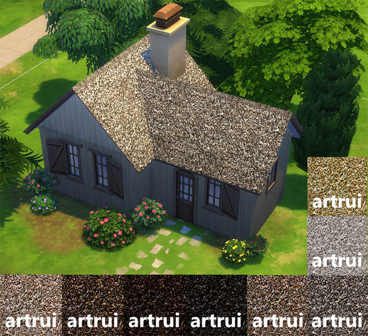 Forest Roof / Sims 4 CC