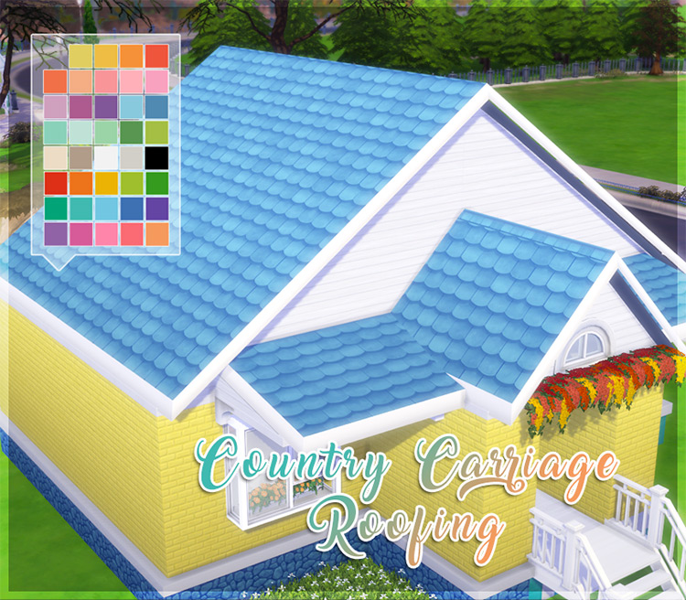 Best Custom Sims 4 Roof Cc The Ultimate List All Sims Cc