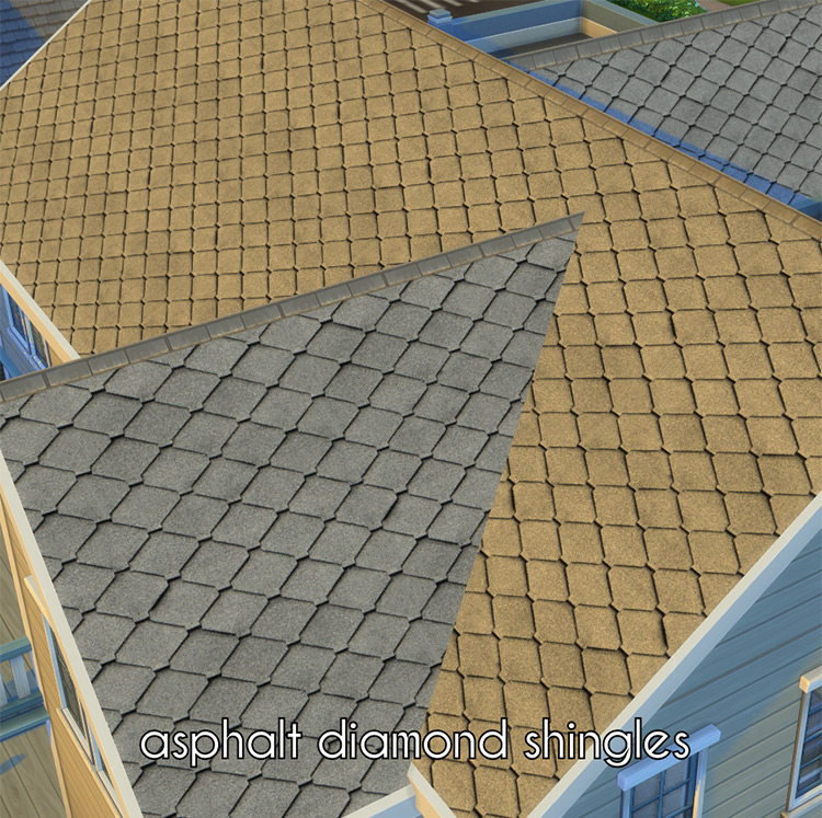 Color Coordinates Part 3: Roofs & Foundations / Sims 4 CC