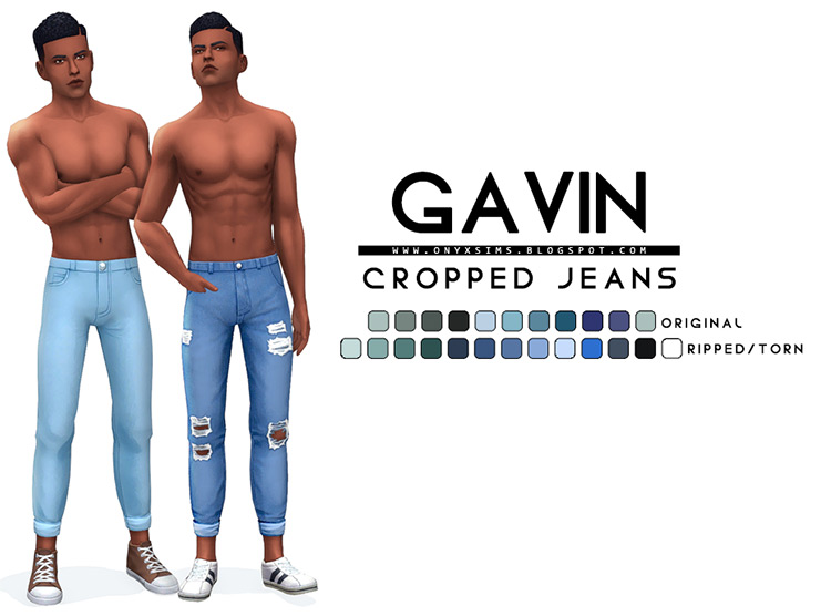 Maxis Match Ripped Jeans CC for The Sims 4  All Free    FandomSpot - 36