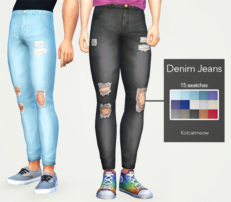 Kotcat’s Denim Jeans TS4 CC