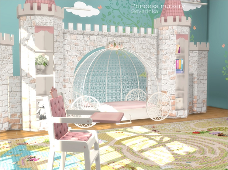 Princess Nursery / Sims 4 CC