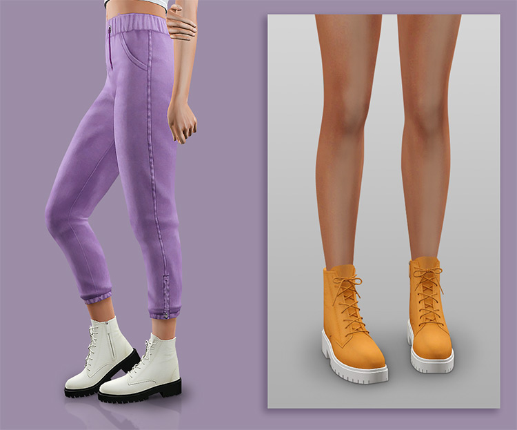 Sims 4 Ankle Boots CC   Mods  The Ultimate Collection   FandomSpot - 66