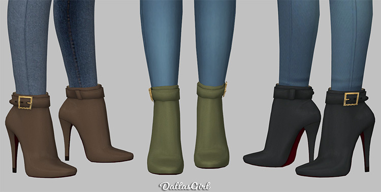 Addison Belted Booties TS4 CC