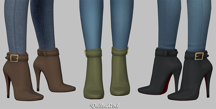 Sims 4 Ankle Boots CC   Mods  The Ultimate Collection   FandomSpot - 13