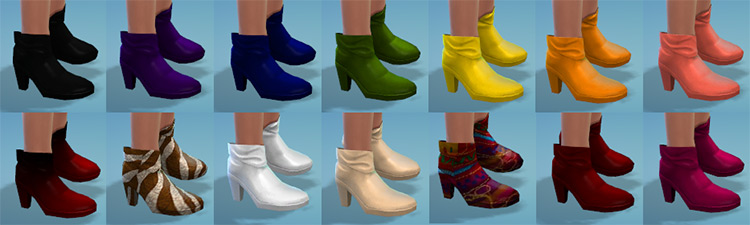 Sims 4 Ankle Boots CC   Mods  The Ultimate Collection   FandomSpot - 81