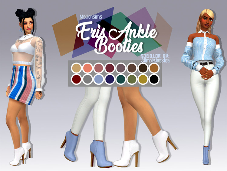 Sims 4 Ankle Boots CC   Mods  The Ultimate Collection   FandomSpot - 39