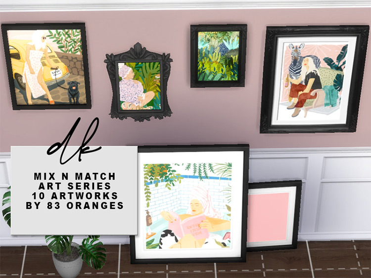 Sims 4 Maxis Match Wall Art And Décor Cc All Free Fandomspot