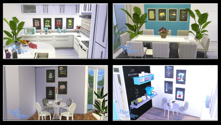 Kitchen Collection / Sims 4 CC