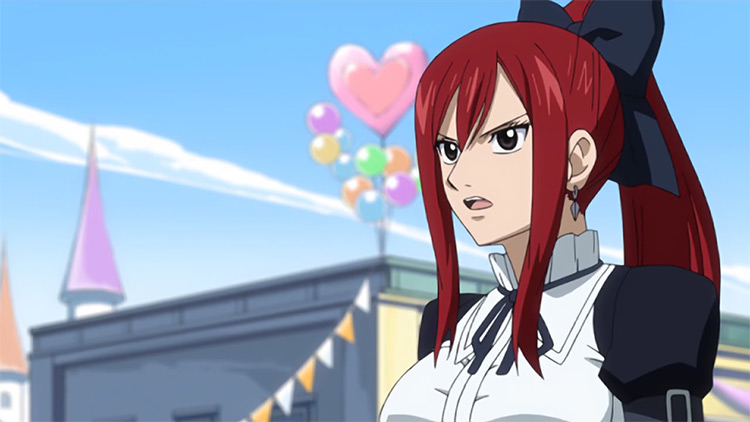Erza Scarlet from Fairy Tail anime