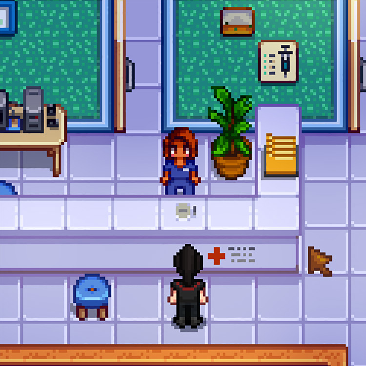 Give Maru Scrubs Mod for Stardew Valley