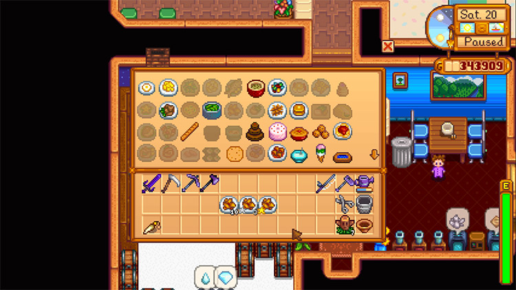 Cooking Skill Mod in Stardew Valley