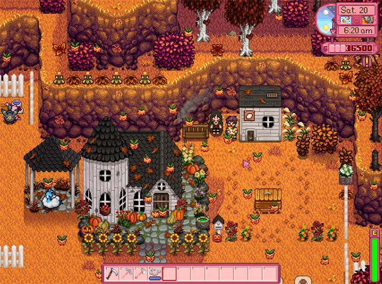 Shane’s White Coop and White Mailbox Stardew Valley mod