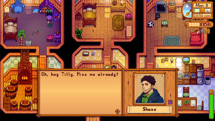 Better Married Shane Mod for Stardew Valley