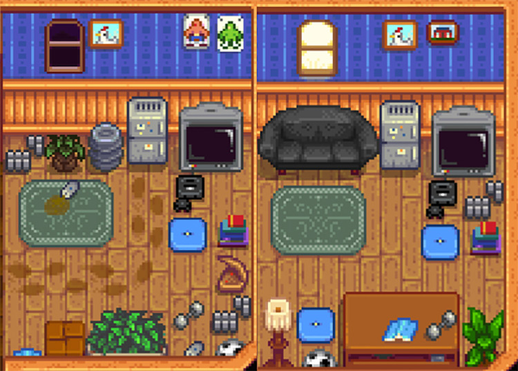 Clean Shane’s Room Mod for Stardew Valley
