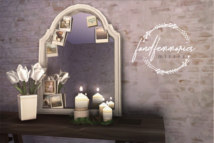 Fond Femmories Mirror by littlecakes / TS4 CC