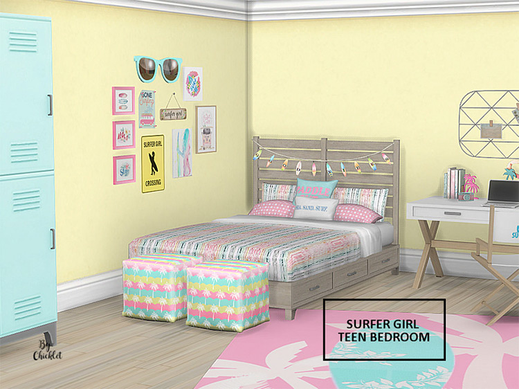 Sims 4 Teen Girl Bedroom CC  The Ultimate Collection   FandomSpot - 83